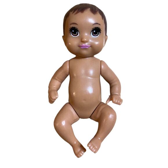 Vtg Mattel Barbie Baby Newborn Naked Nude Medium Complexion - Picture 1 of 6